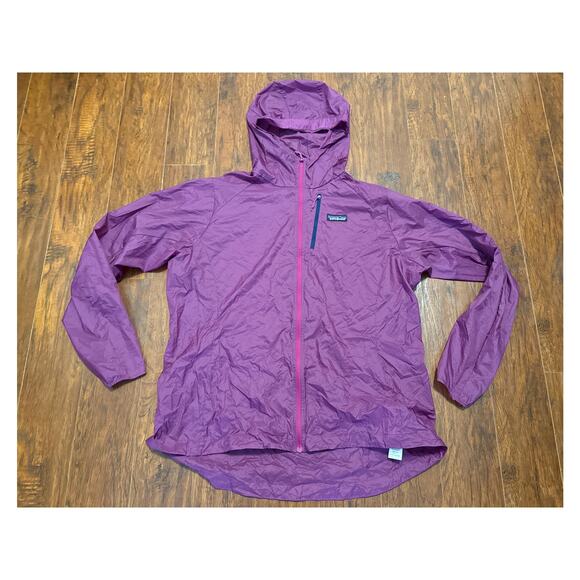 Patagonia Womens Houdini Jacket Windbreaker Ultra Light Magenta Running XL - Picture 1 of 8